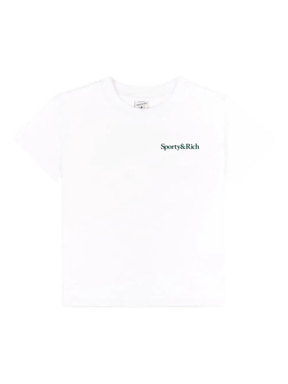 Футболка с принтом Sporty & Rich Kids, белый