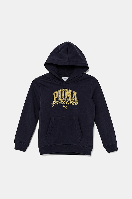 

Детская хлопковая толстовка CLASS Hoodie TR Puma, темно-синий