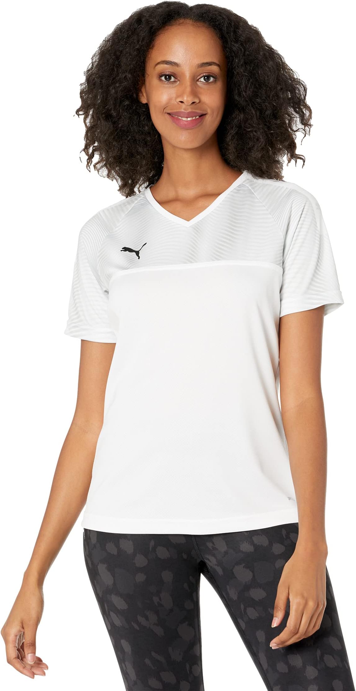 

Футболка PUMA Cup Jersey, цвет Puma White/Puma Black