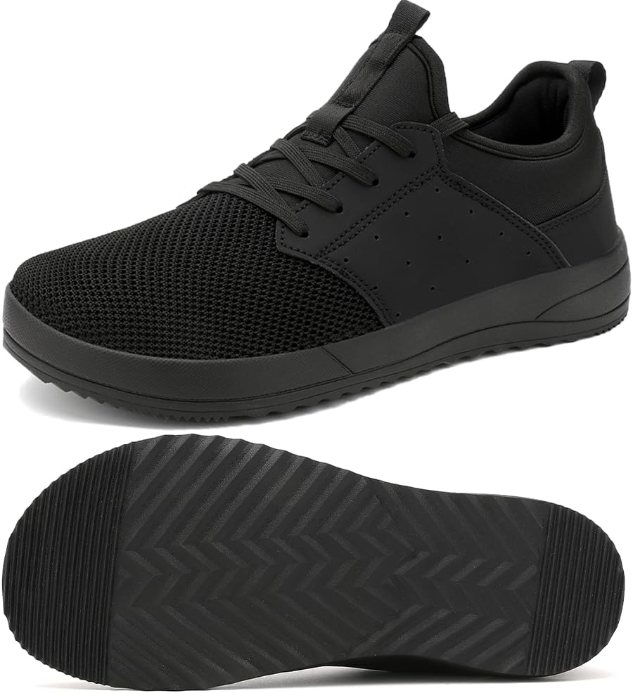 

Мужские кроссовки CFVKPT с широкой носочной частью, поддержкой свода стопы, стиль barefoot, модные, удобные, дышащие повседневные обувь, черный