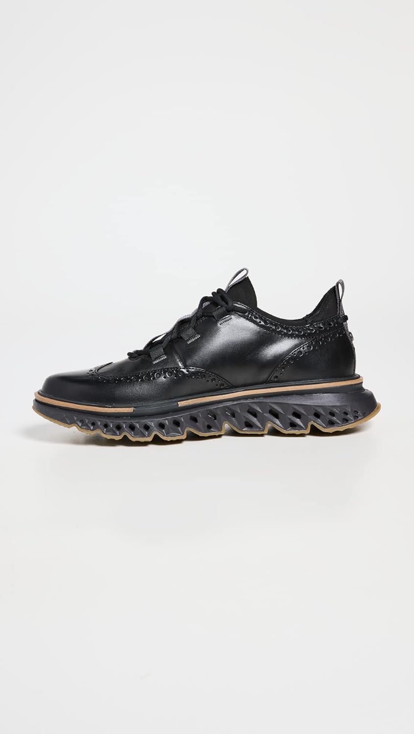 Мужские кроссовки Cole Haan 5.Zerogrand с крыльями, черный/розовый — фото 4