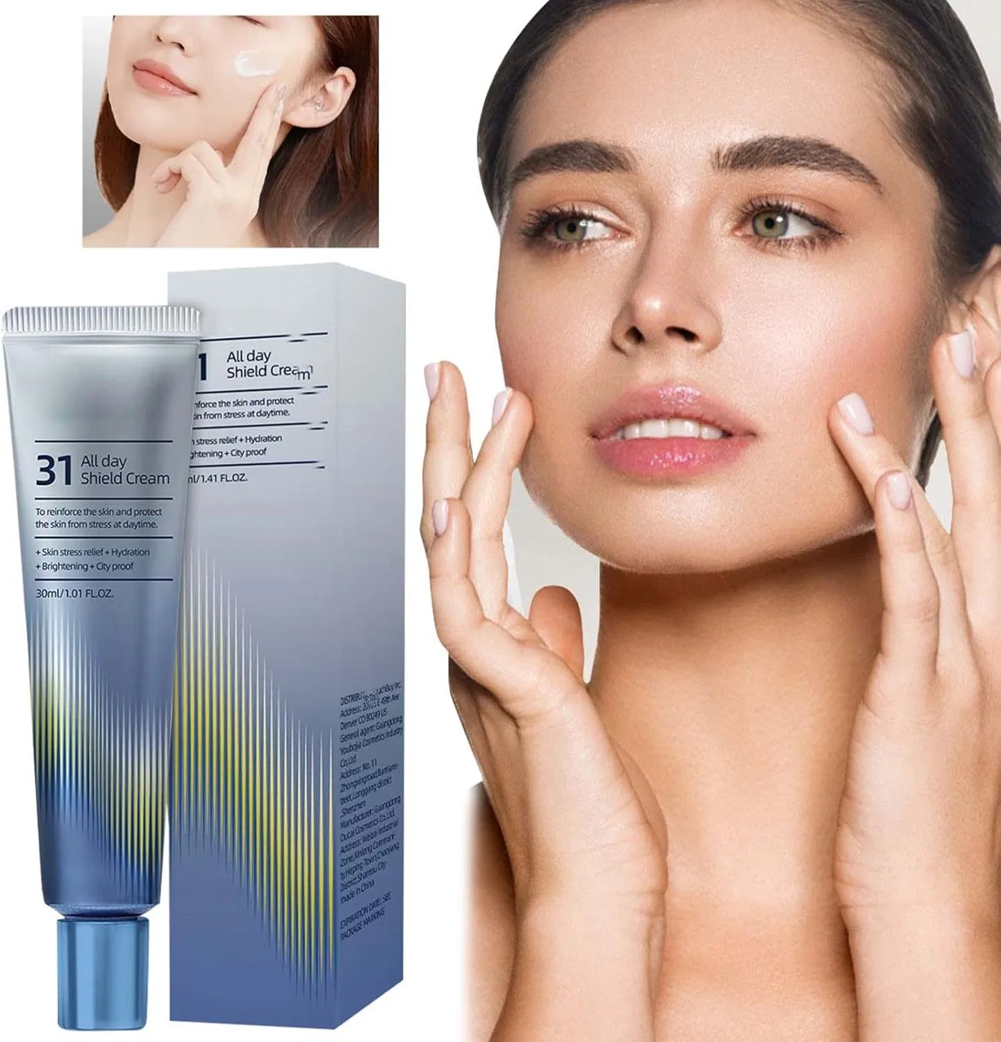 Крем для лица дневной и ночной увлажняющий Deer Cream Pack, 40 мл Generic