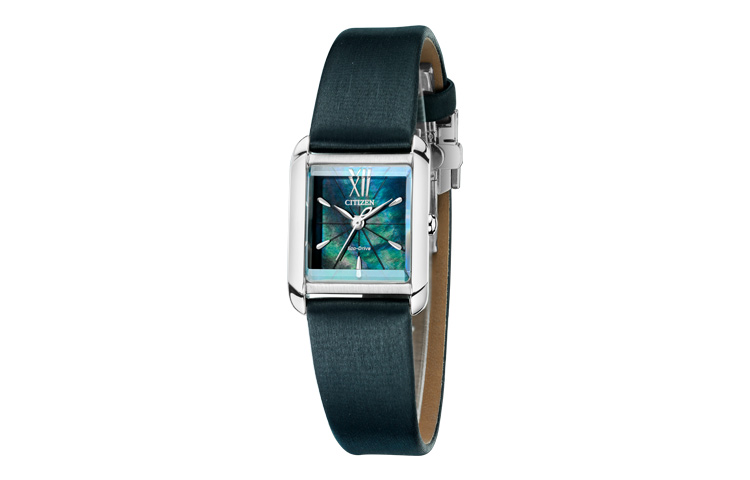 

CITIZEN Часы Ecology Drive Collection Light Powered Quartz Movement Stainless Steel Strap Watch Women's Watch Blue Dial, Blue