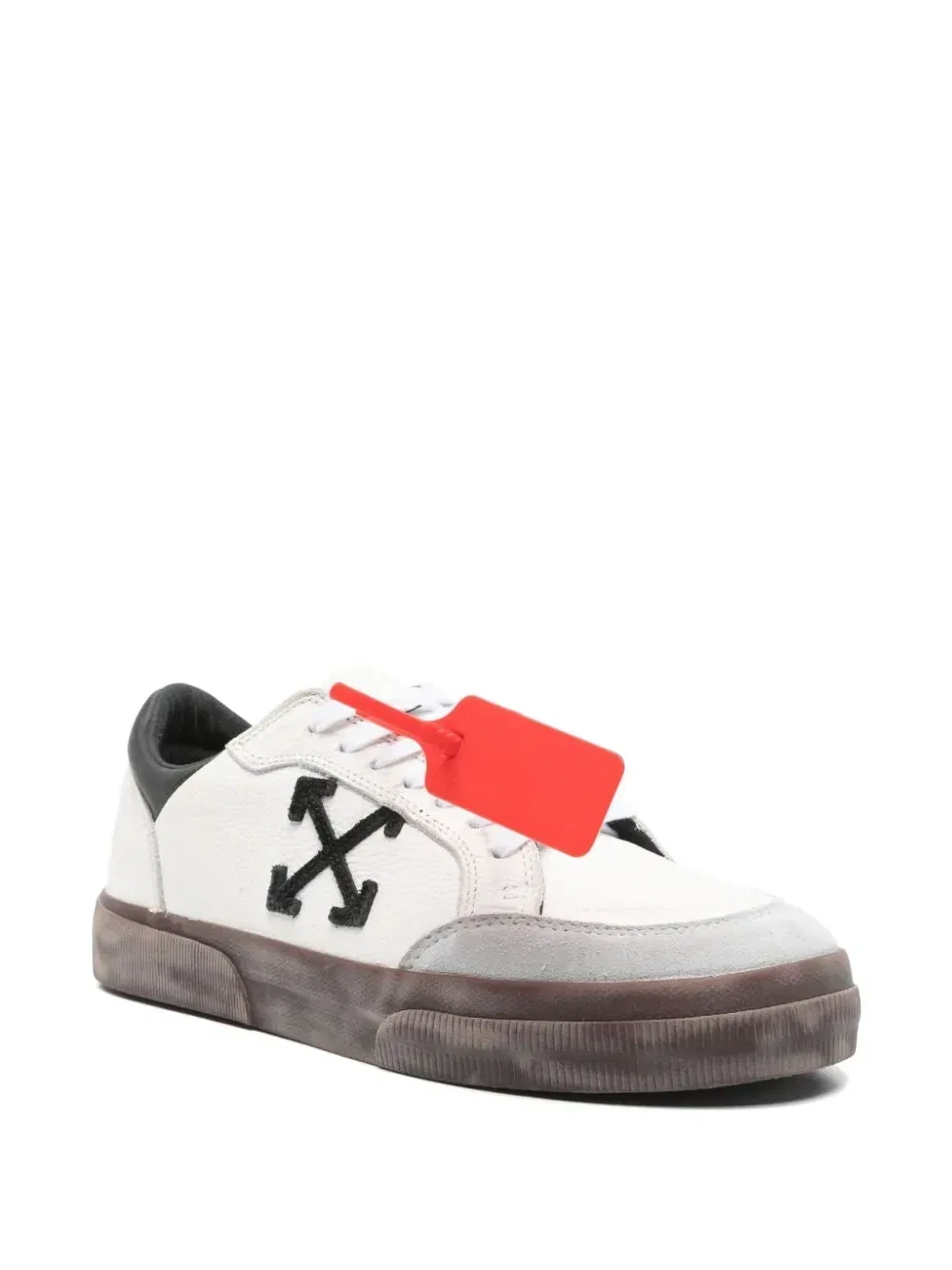 Кеды New Low Vulcanized OFF-WHITE, белый — фото 2