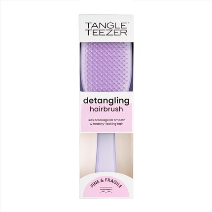 Tangle Teezer Тонкая и хрупкая расческа Ultimate Detangler для влажных и сухих окрашенных волос Тонкие ломкие волосы Hypnotic Heather 1 шт. — фото 3