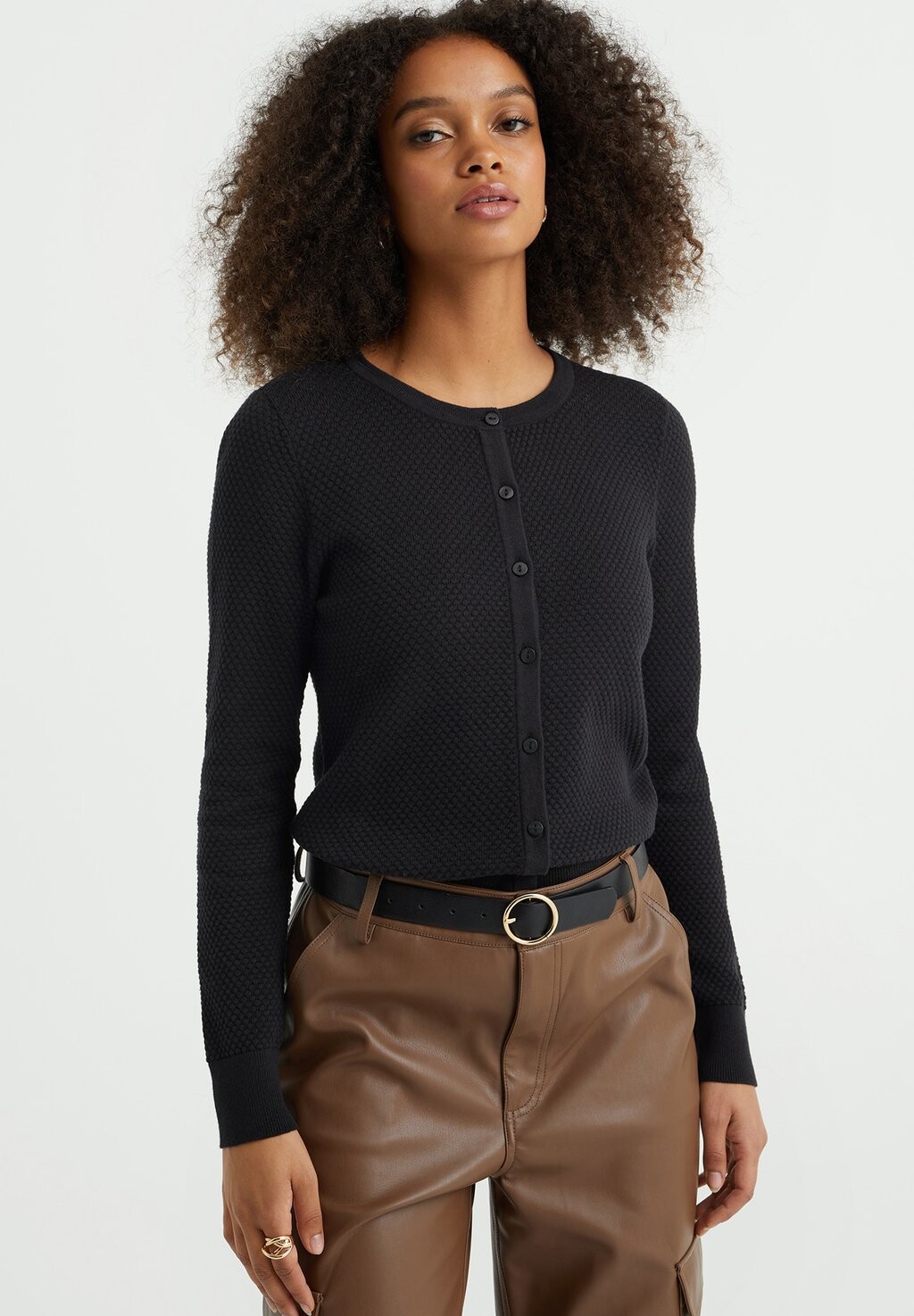 

Кардиган WE Fashion, цвет schwarz