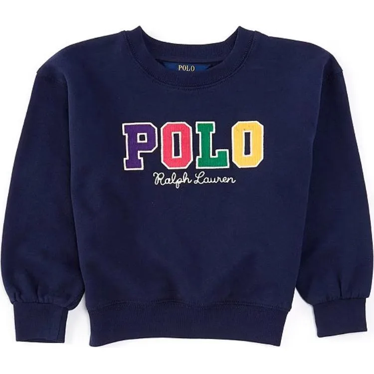 Polo Ralph Lauren Свитшот синий детский — фото 3