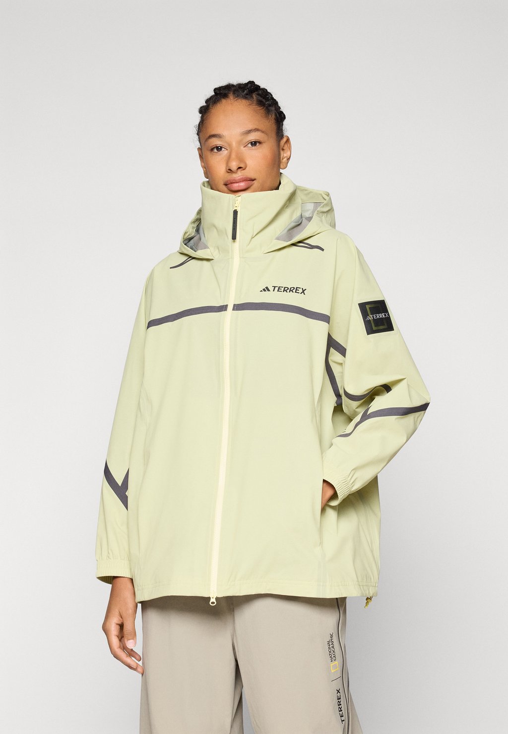 

Водонепроницаемая куртка NAT GEO Adidas Terrex, желтый