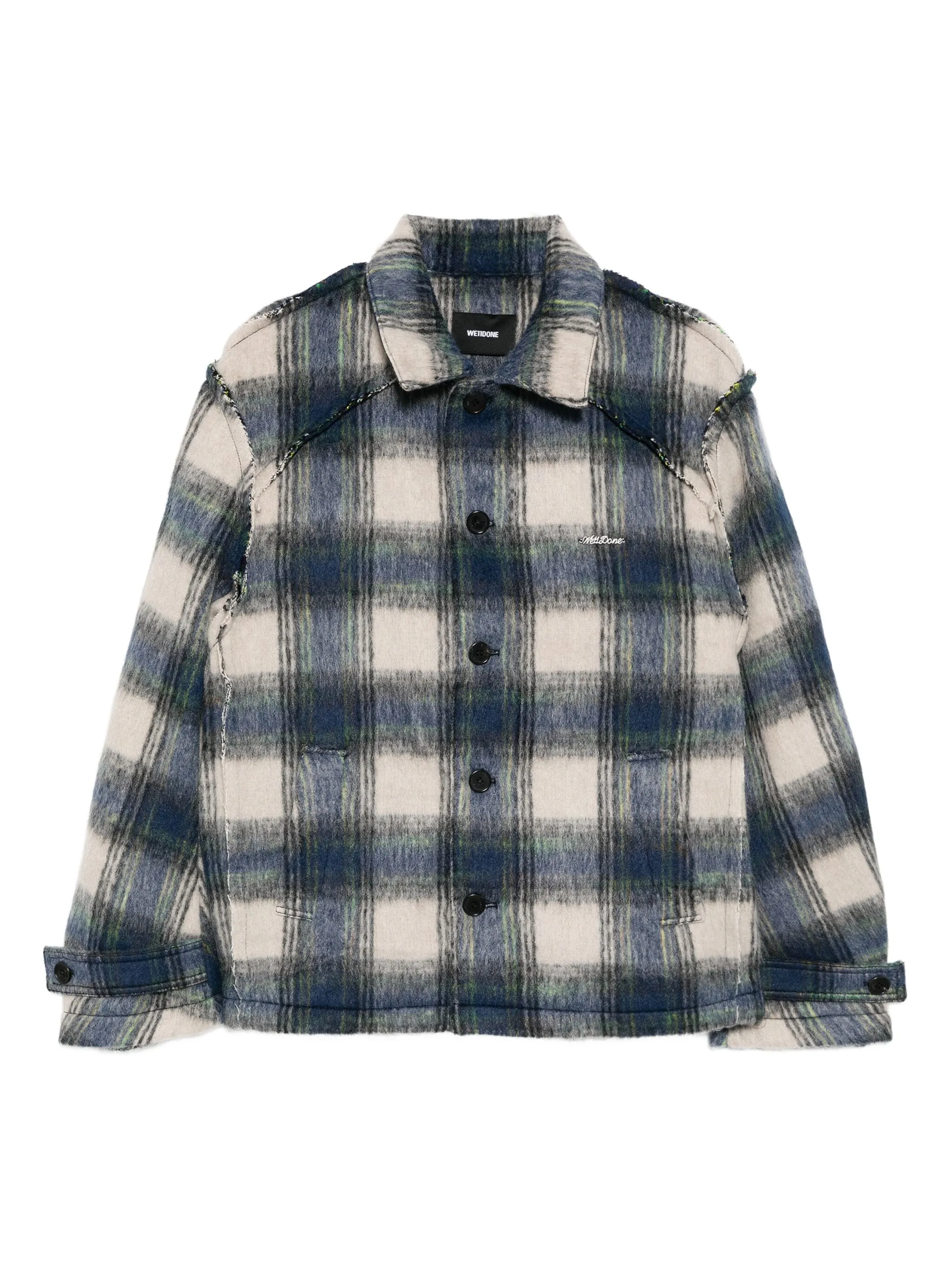 

Куртка на плетеной подошве We11Done, синий