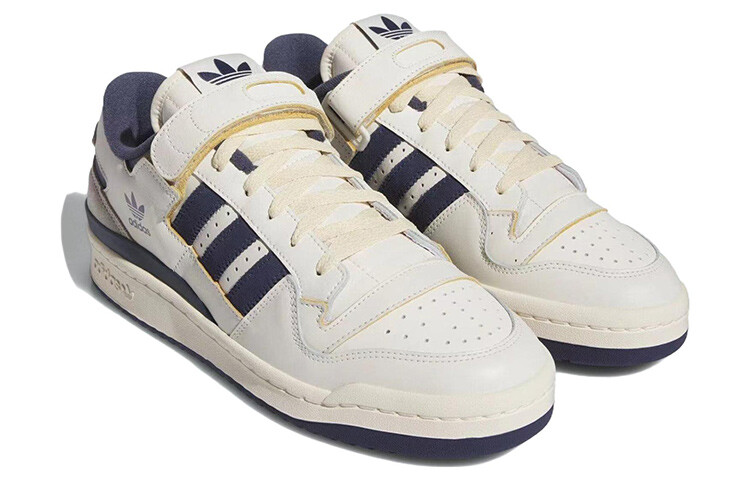 Кроссовки Adidas Originals Forum 84 Low Off White Shadow Navy — фото 3