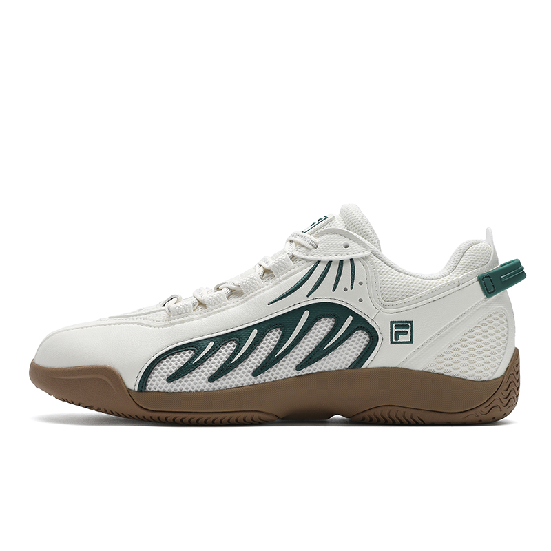 

FILA ADE2025 Дышащие и легкие низкие повседневные туфли мужские, белые и зеленые