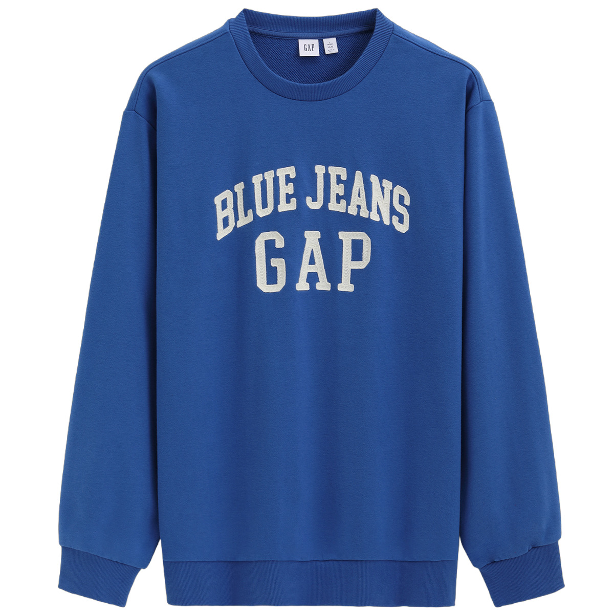 

Толстовка унисекс с круглым вырезом, средней толщины GAP, синий