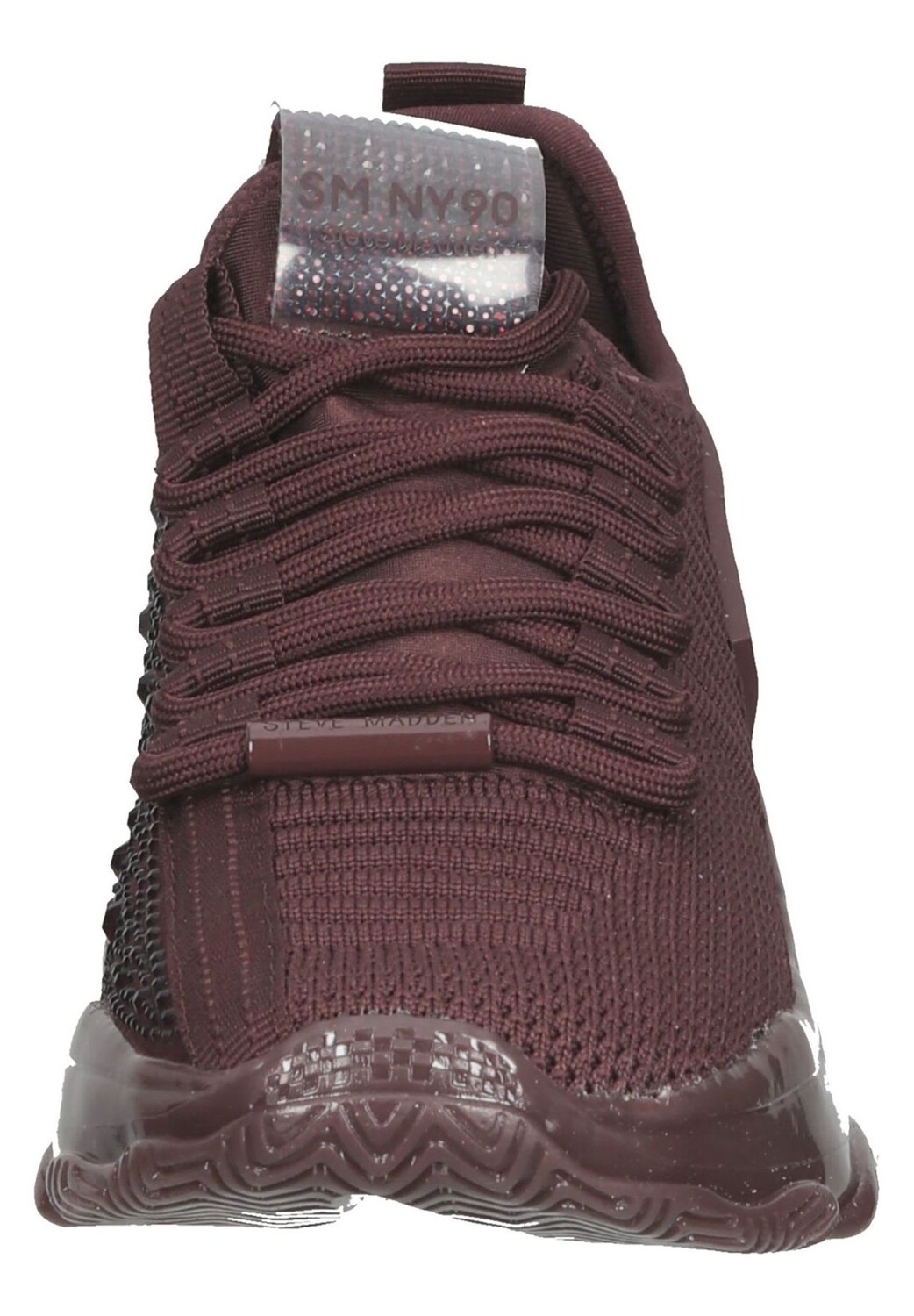 Текстильные кроссовки STEVE MADDEN, цвет Burgundy — фото 3