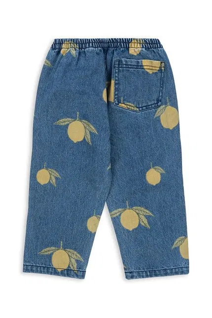 Джинсы из комфортного денима MAGOT PANTS Konges Sløjd, синий — фото 3