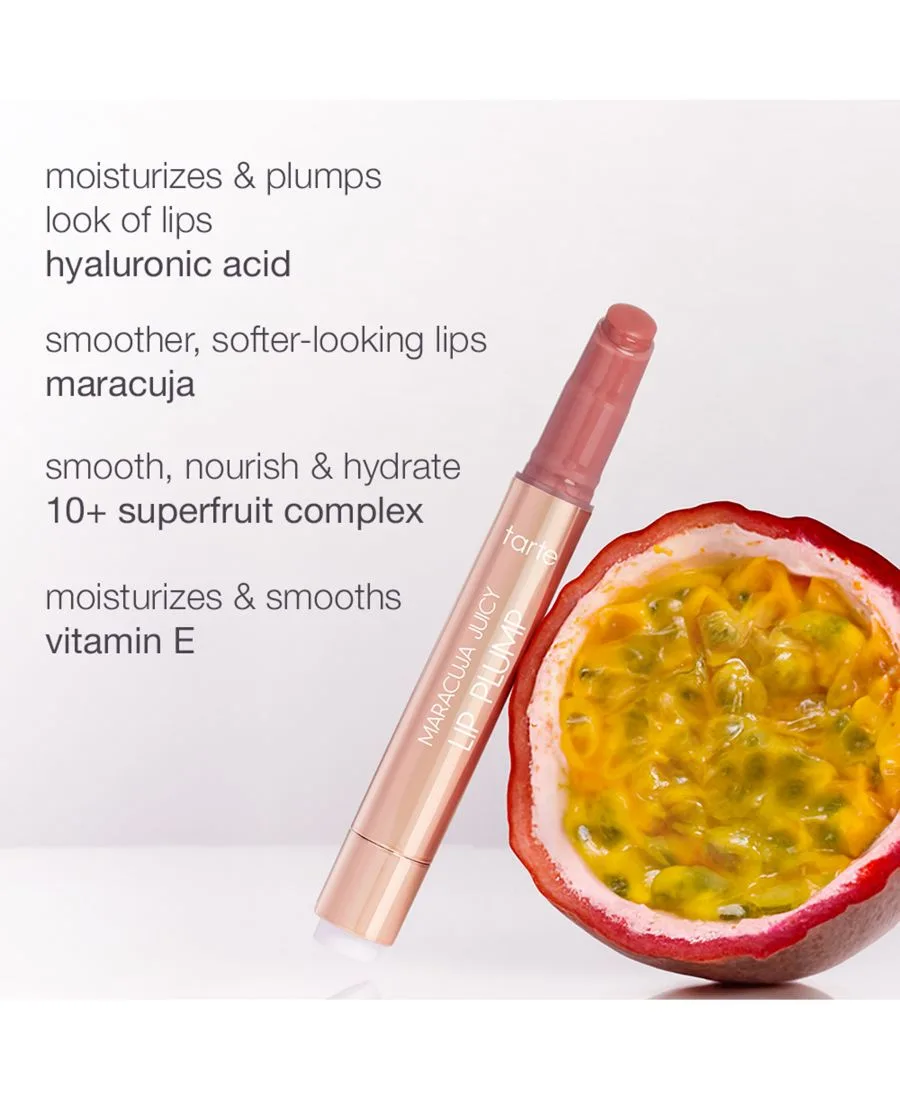 Tarte Набор из 2 предметов: карандаш для губ и бальзам для губ Maracuja Juicy Lip Rose — фото 3
