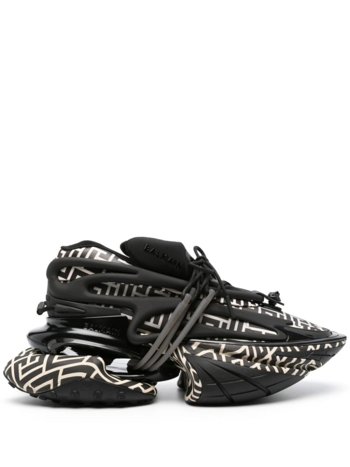 

Balmain кроссовки B-Bold с монограммой, черный