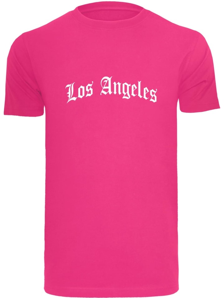 

Футболка Los Angeles Wording Tee розового цвета Mister Tee, Розовый, Футболка Los Angeles Wording Tee розового цвета Mister Tee