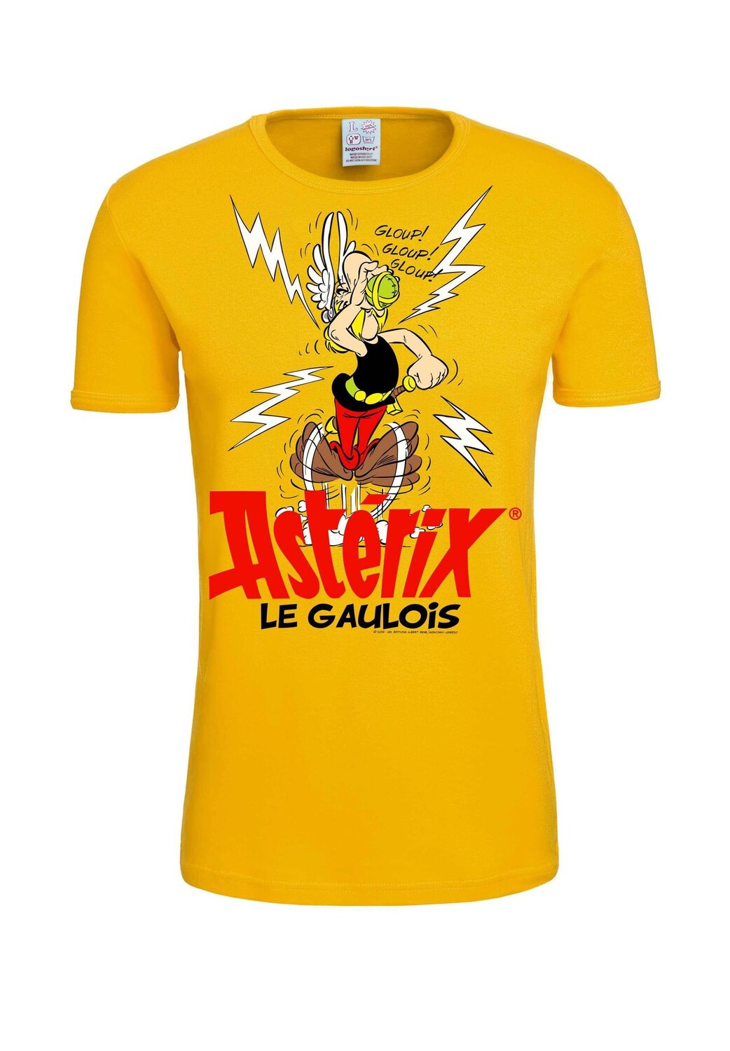 

Футболка узкого кроя Астерикс Галл LOGOSHIRT, цвет Sunflower