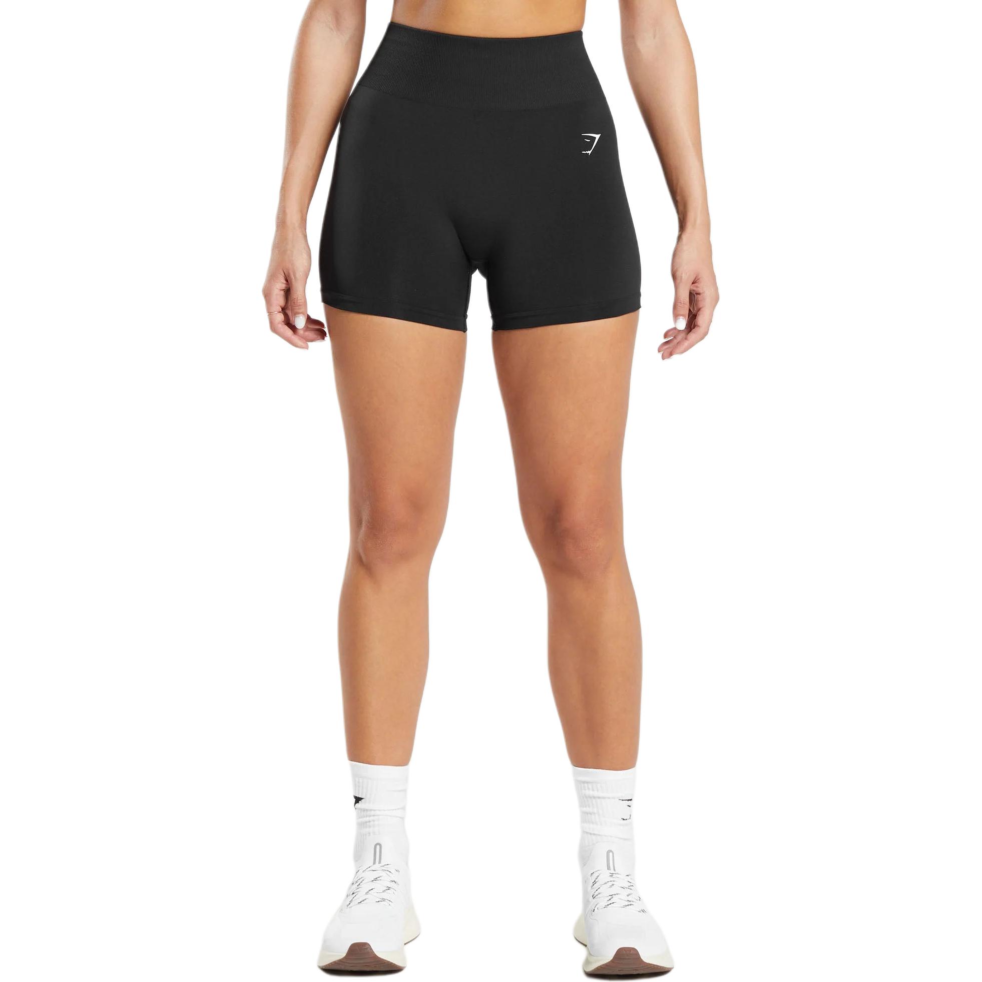 

GYMSHARK Женские спортивные шорты черные