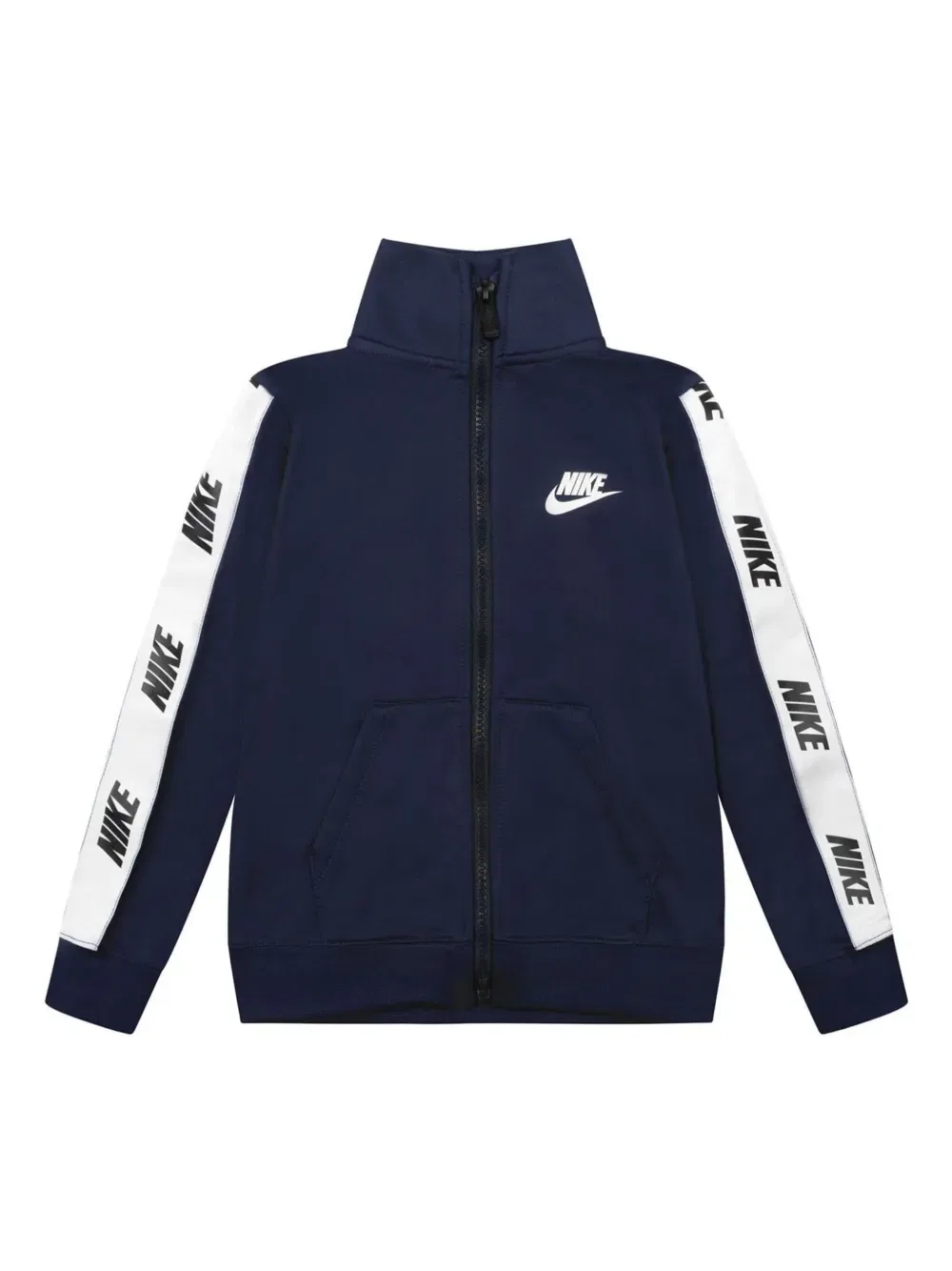 Спортивный костюм с принтом логотипа Swoosh Nike Kids, синий — фото 3