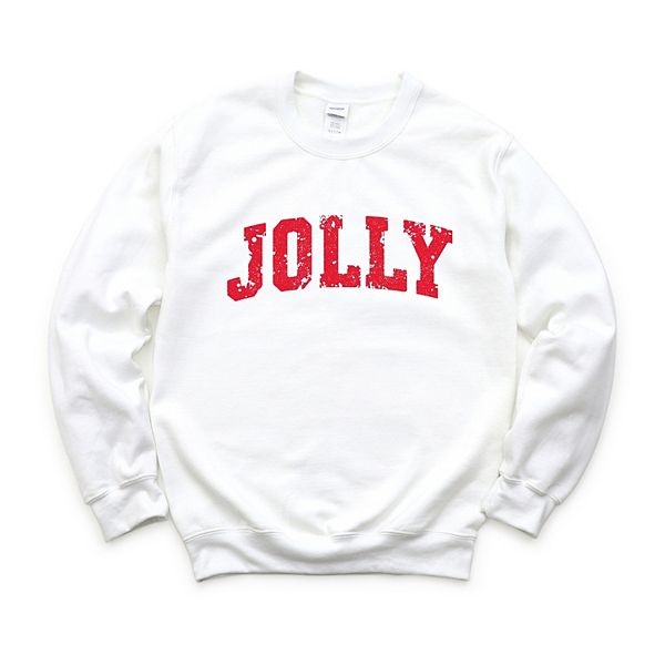 

Джинсовка Jolly varsity arched distressed с принтом Simply Sage Market, White