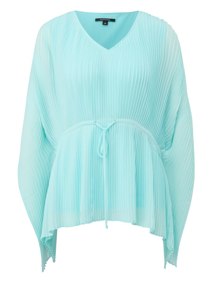 

Блуза comma Bluse ärmellos, бирюзовый