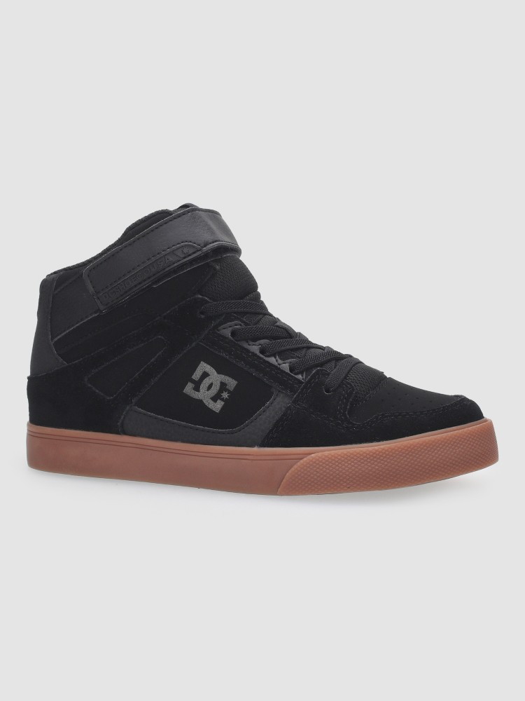 Кеды DC Pure High-Top EV Kids Skateschuhe, black/gum