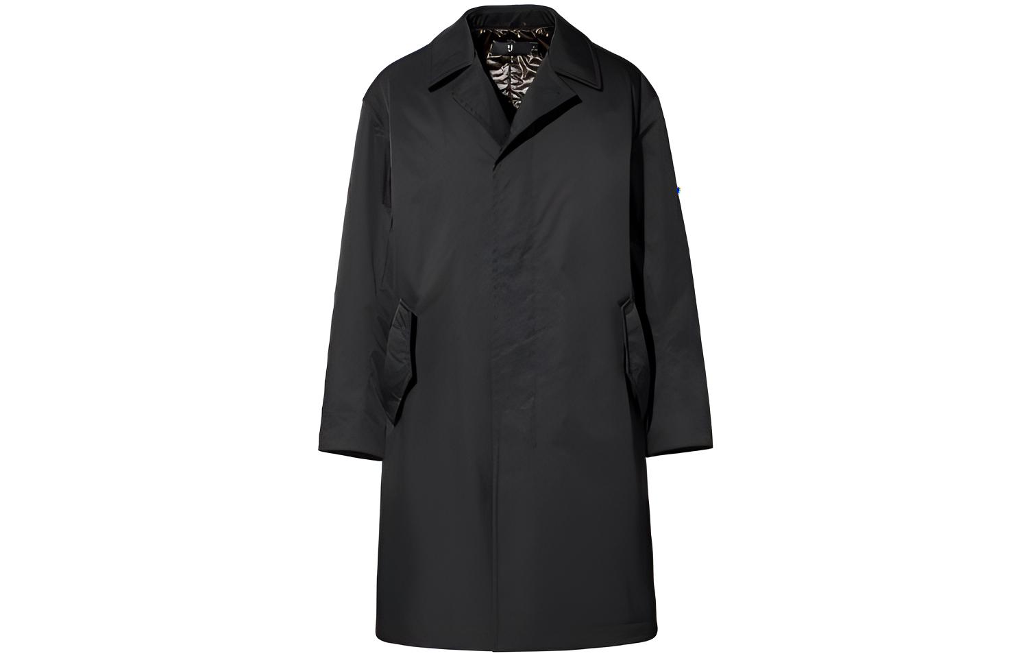 

UNIQLO Пальто JIL SANDER мужское черное, Black