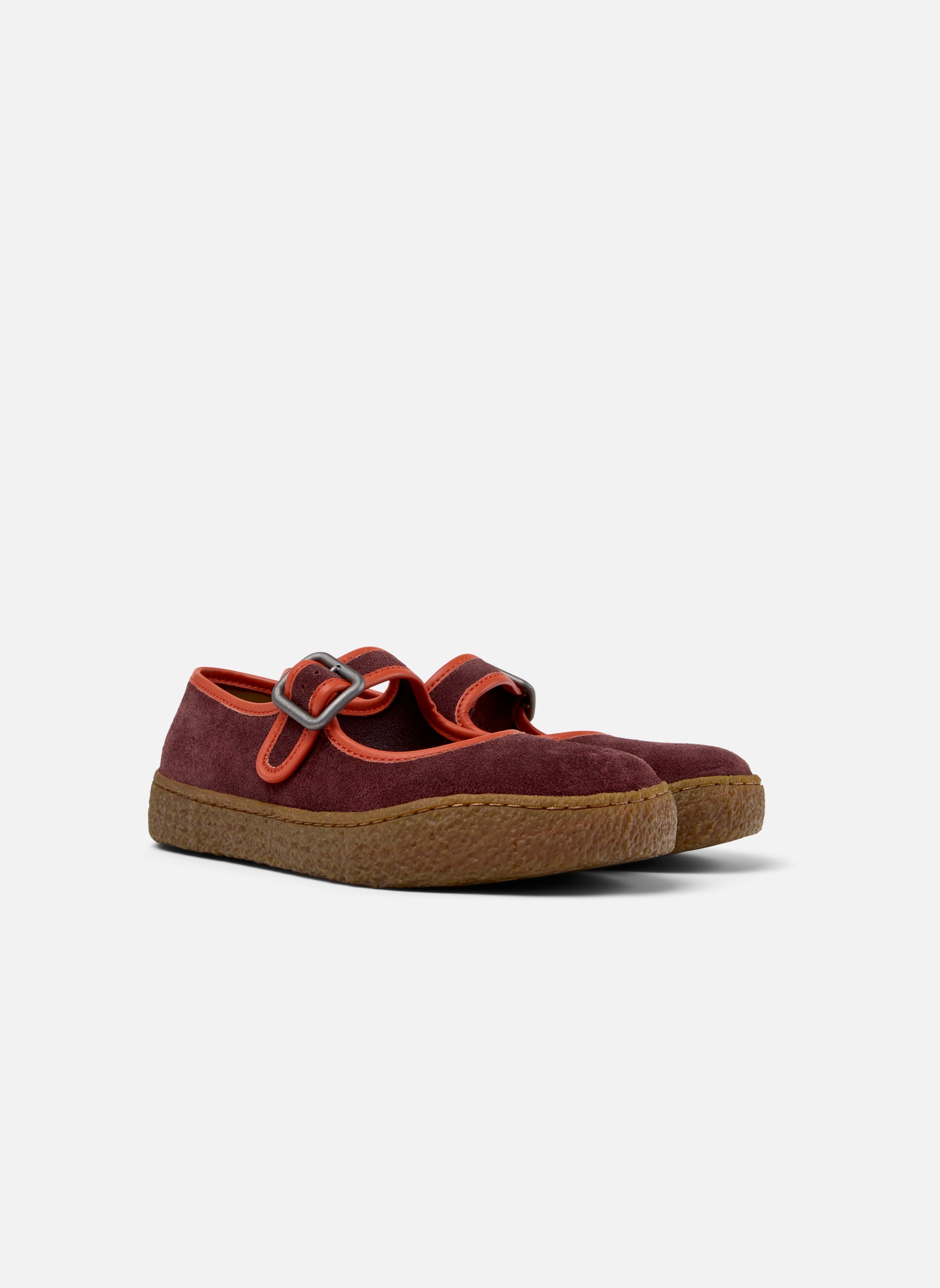 Женские мюли Mary Jane Camper Peu Terreno, Burgundy