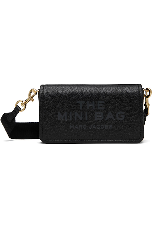 

«Кожаная мини-сумочка» Marc Jacobs, черный