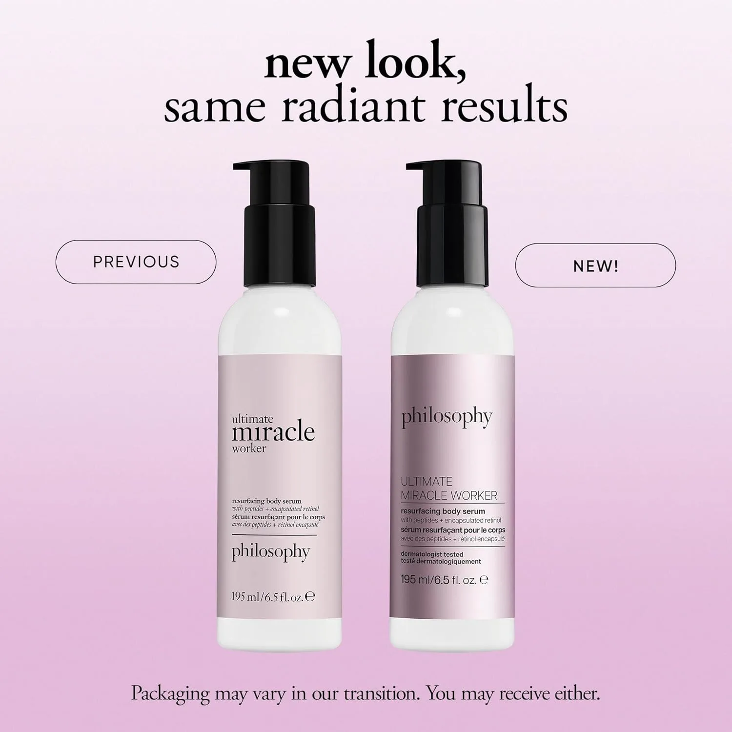 Сыворотка Philosophy — Ultimate miracle worker resurfacing body serum с ретинолом, гиалуроновой кислотой и, 192 мл — фото 2