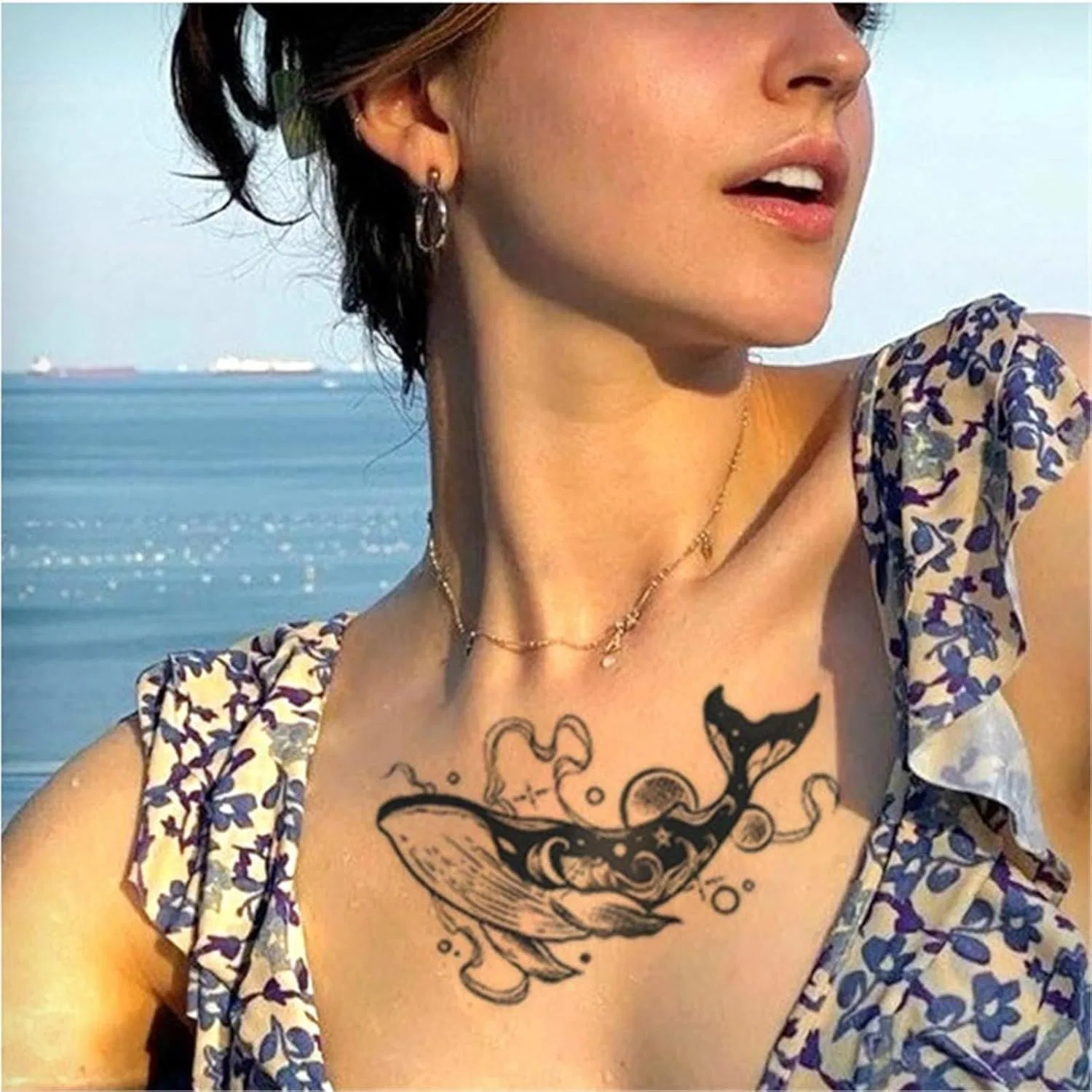 Временная татуировка Dream Whale Herbal Tattoo Patch, One Color — фото 2