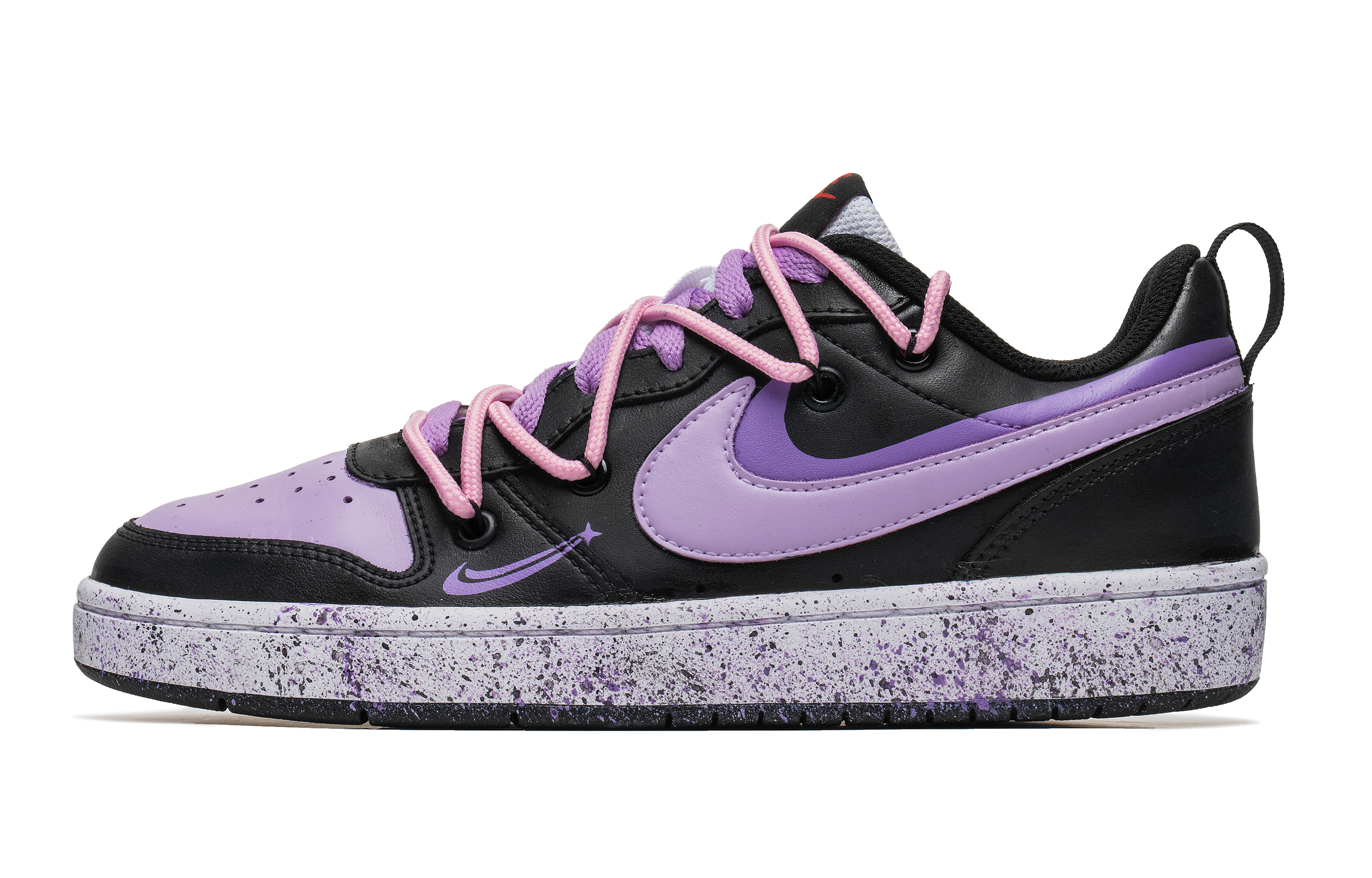 

Кроссовки Nike Skateboard Shoes Women's Low-Top Black Purple