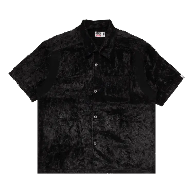

Рубашка Supreme x Goodenough Crushed Rayon Pile Short-Sleeve Shirt, Black