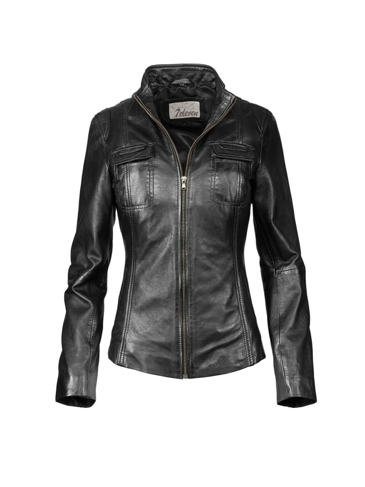 

Кожаная куртка 7eleven SESALOME, черный