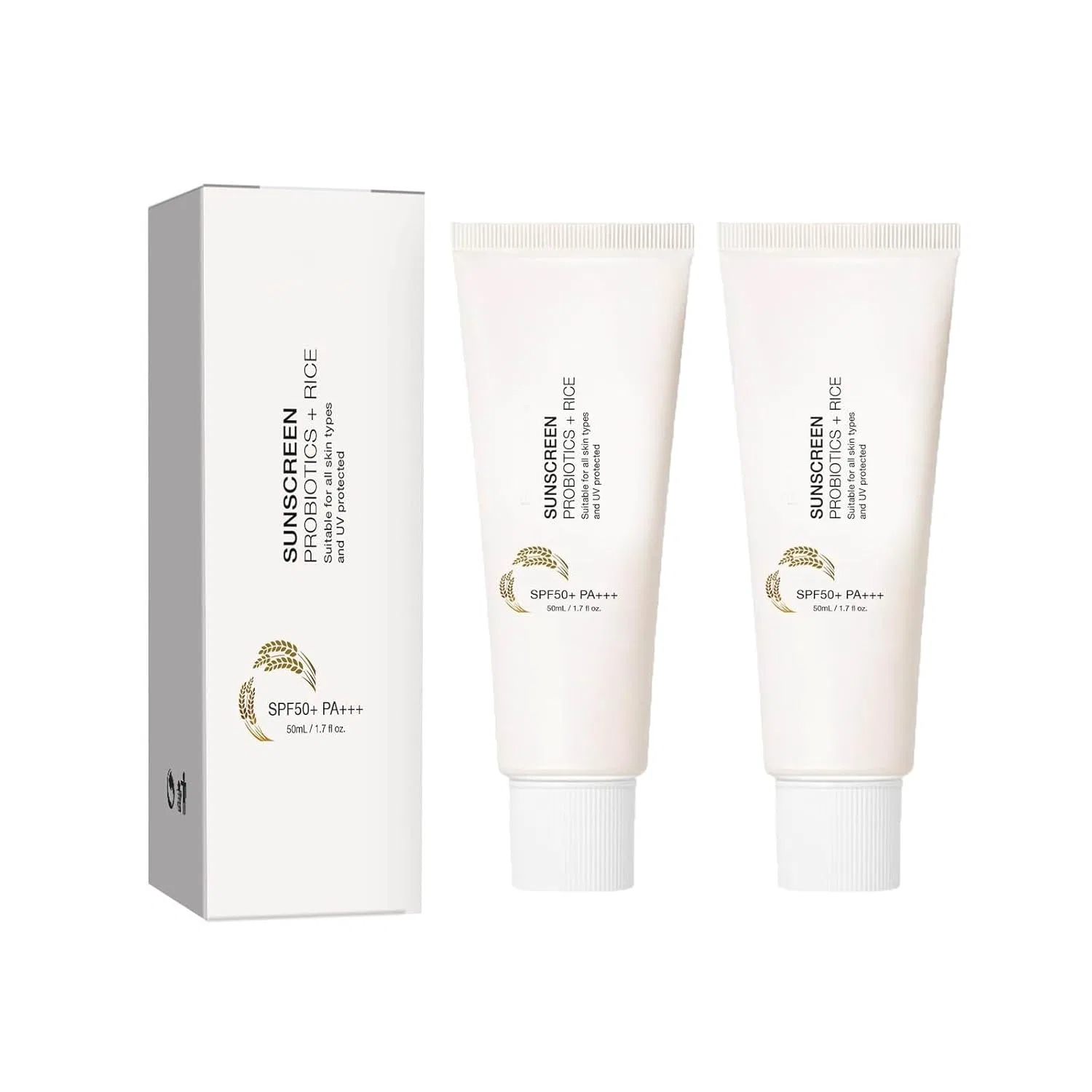 Корейский солнцезащитный крем Relief Sun Rice Probiotics SPF 50+ PA++++ (2 шт.) Bainuai, 2Pc