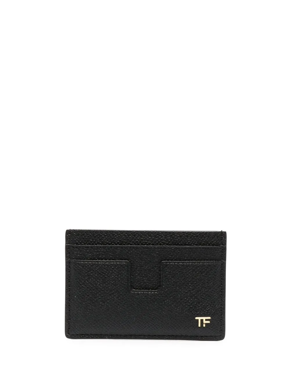 

Картхолдер из зернистой кожи TOM FORD, черный