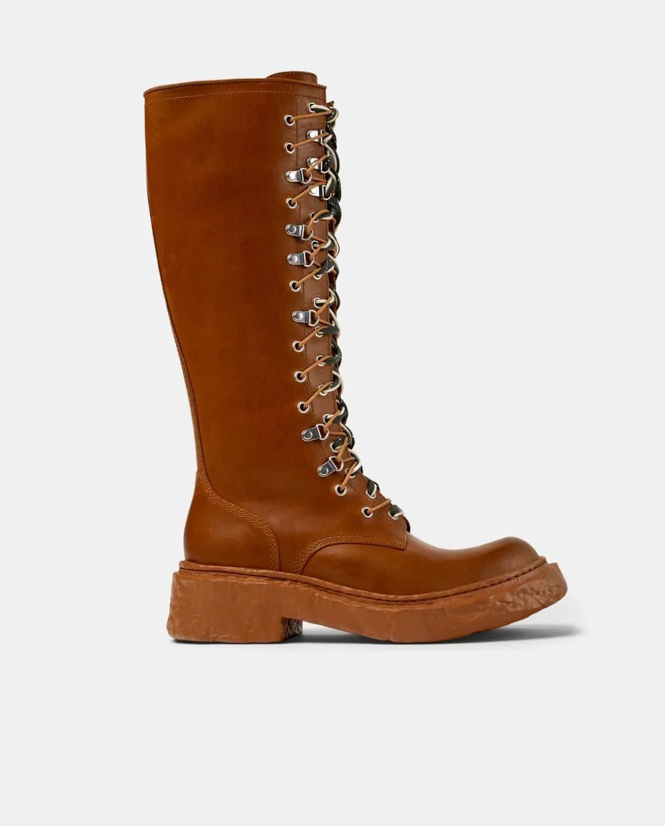 

Высокие унисекс-сапоги Vamonos из кожи camperlab, коричневый