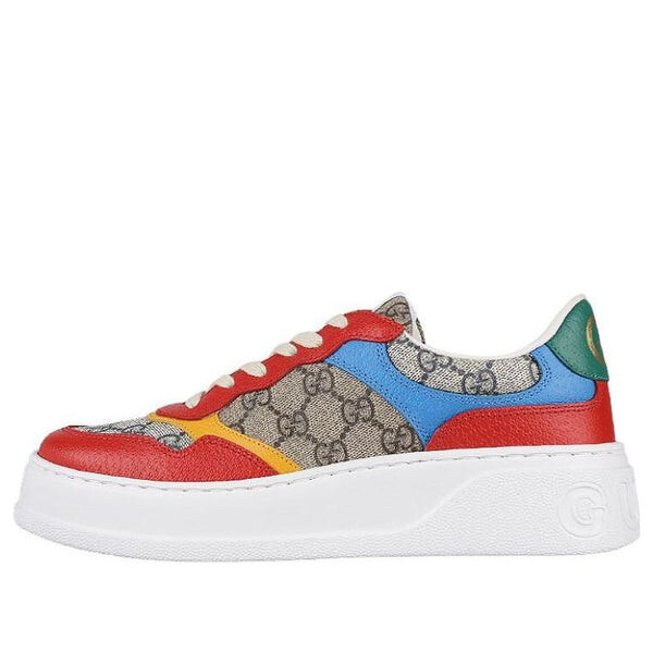 

Кроссовки gg sneaker 'beige red blue' Gucci, бежевый