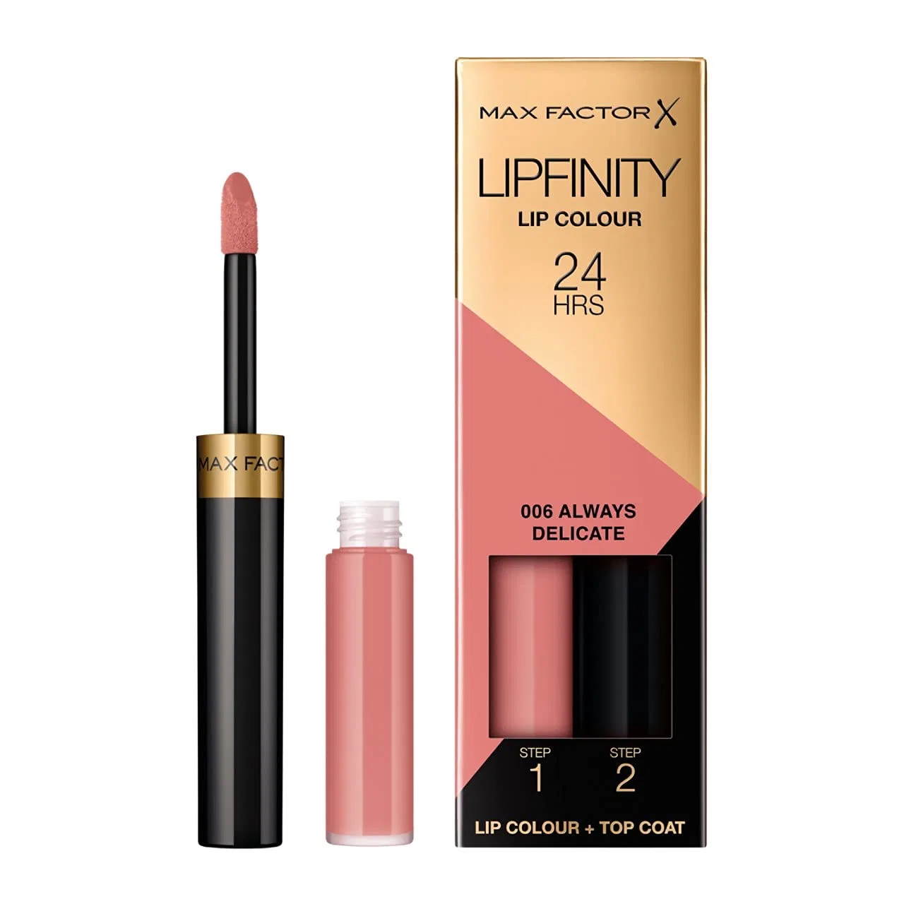 Стойкая помада «Infinity» от Max Factor, оттенок 6 Always Delicate Max Factor