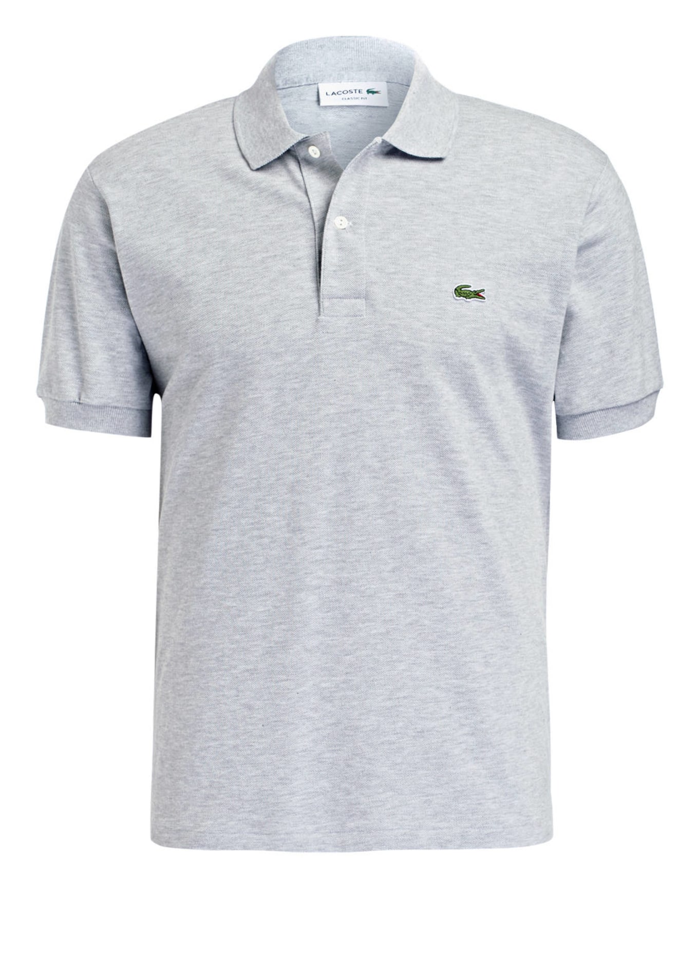 

Рубашка поло LACOSTE Piqué Classic Fit, светло-серый