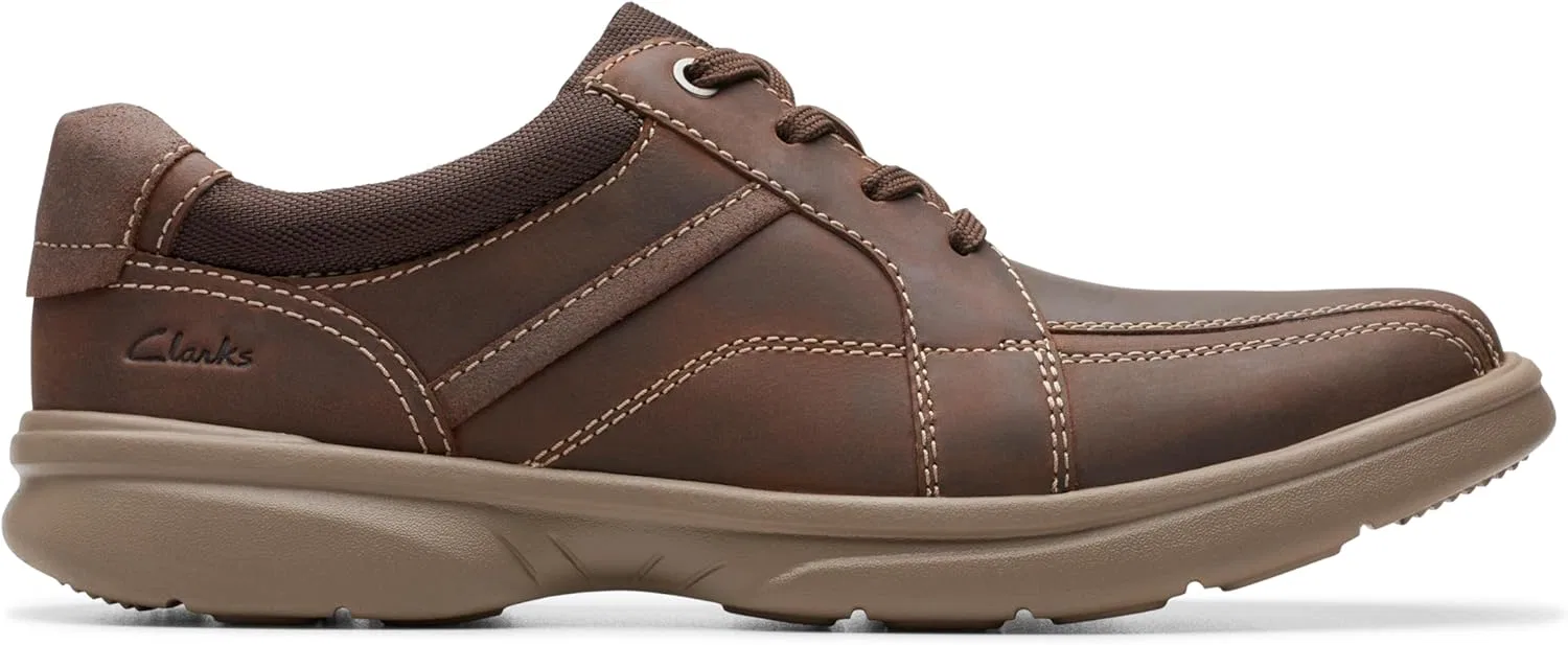 Мужские туфли-оксфорды Clarks Bradley Walk, коричневый — фото 2