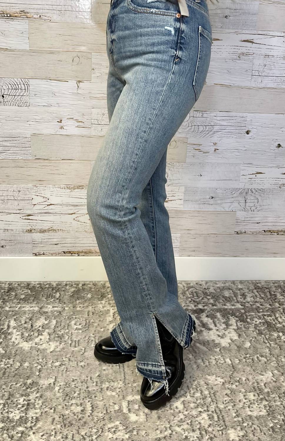 

Джинсовые брюки Go-Getter High Rise DAZE, цвет denim