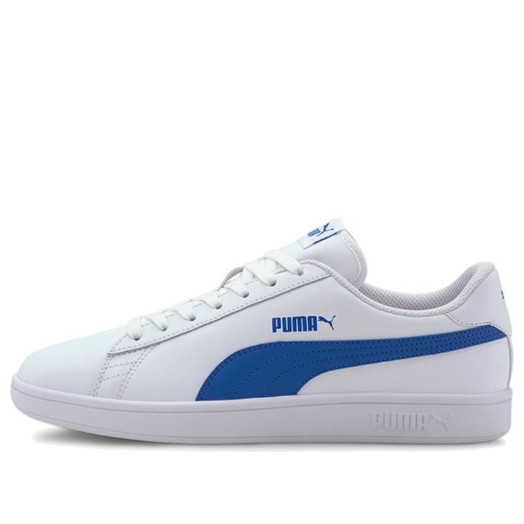 

Кеды PUMA Smash v2 'Buck - White Lapis Blue', белый