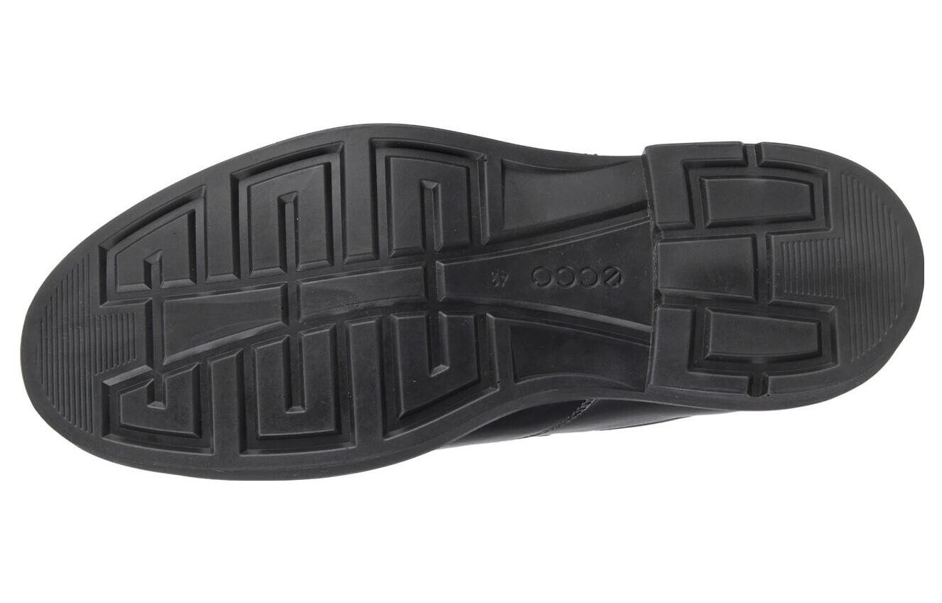 Мужские туфли Ecco Men's Casual Shoes Men Low-Top Black — фото 4