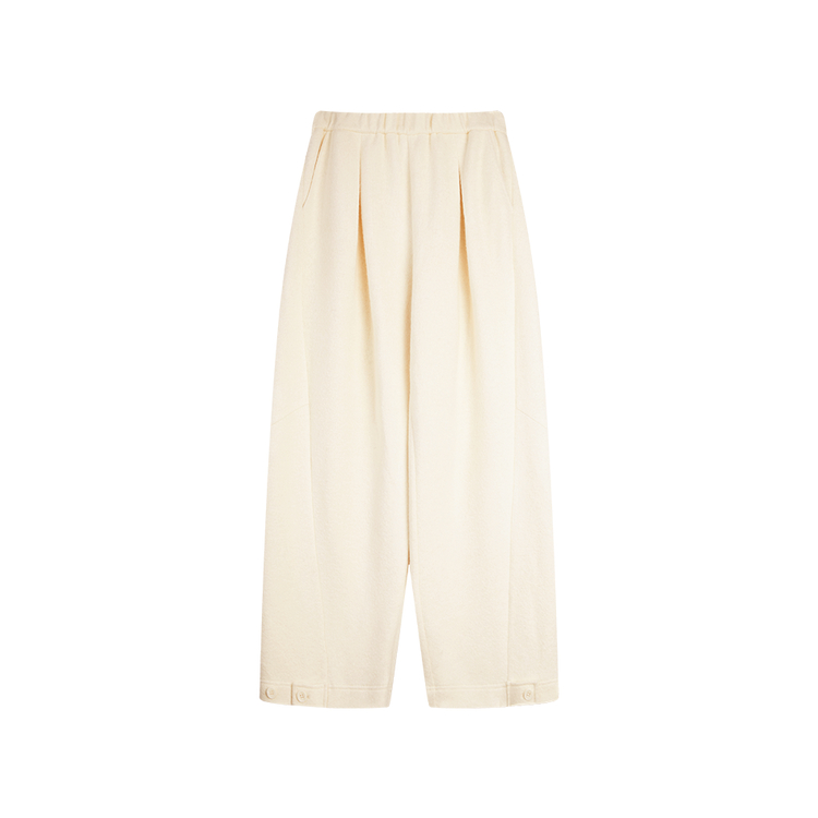 

Повседневные брюки женские утепленные прямого кроя ELLE, экрю