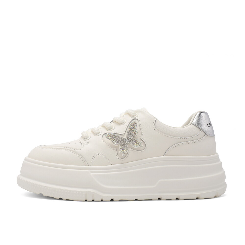 

Кеды, скейтборд обувь женская низкая Off White Belle