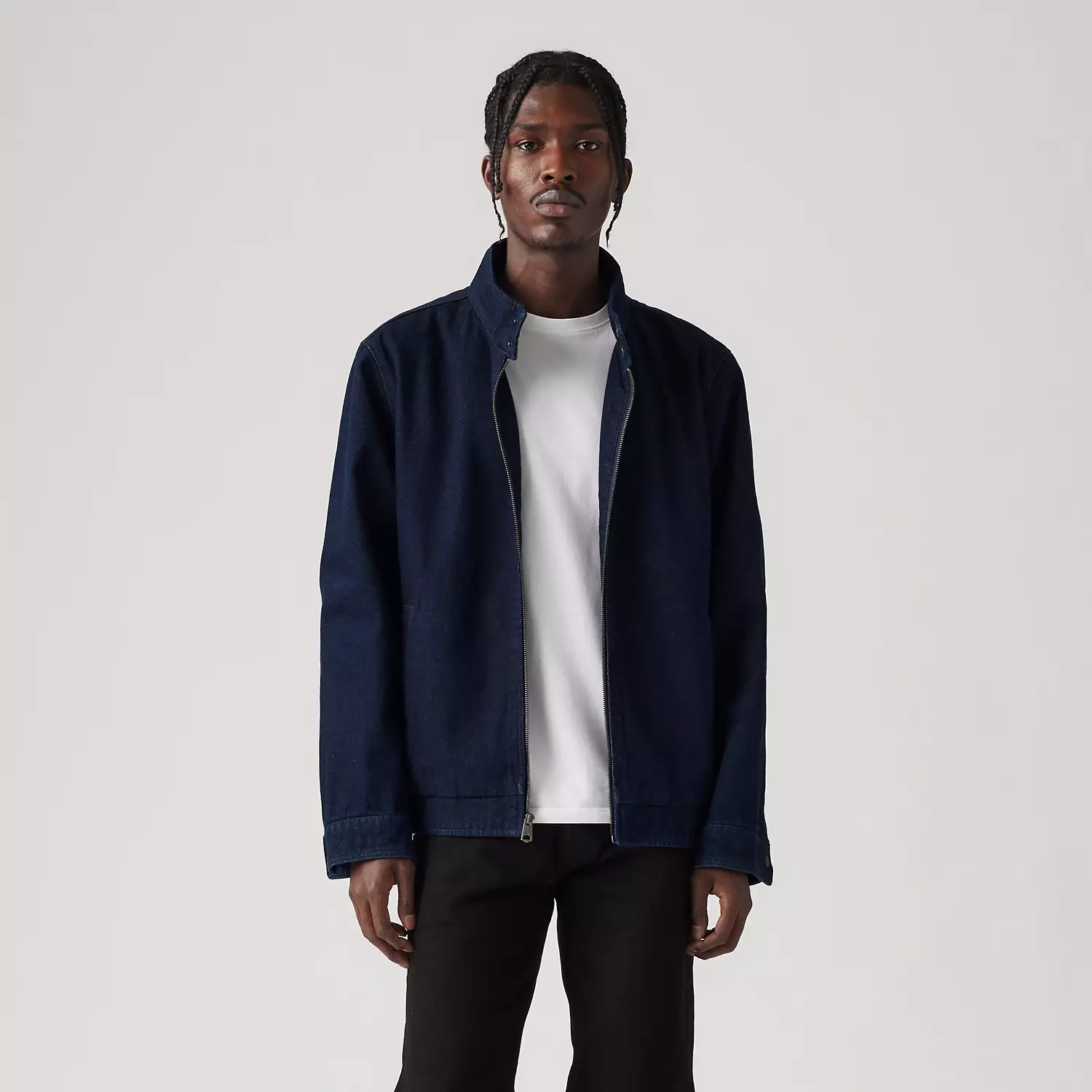 

Куртка Харрингтон Levi's, цвет Dark Wash Denim - Dark Wash