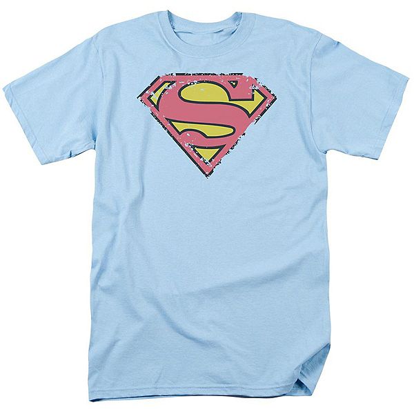 

Футболка с принтом Superman distressed shield Licensed Character