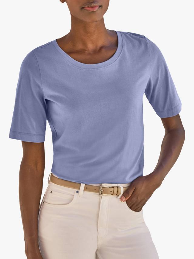 

Футболка из чистого хлопка с круглым вырезом Pure Collection